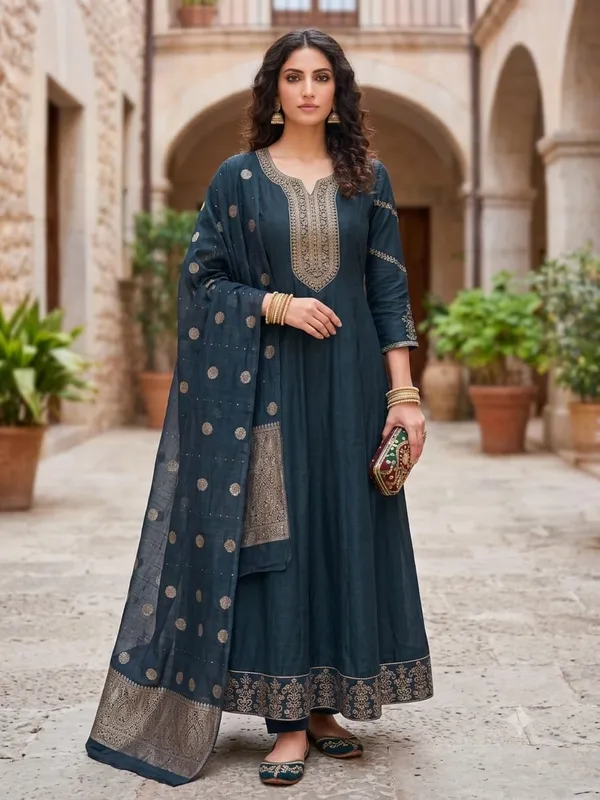 Pure_fabric_embroidered_frock_suit_with_embroidered_sleeves_