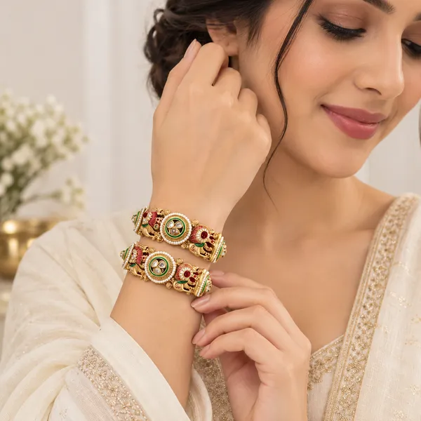 Gold_Tone_Temple_Design_Bangles_for_Women
