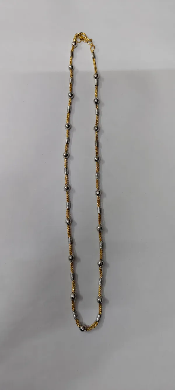 Gold_And_Silver_Beaded_Necklace_for_Women
