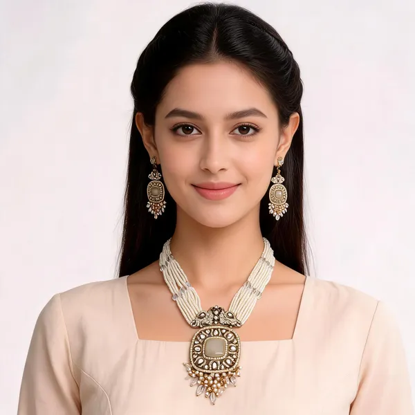 Gold_Tone_Beaded_Necklace_Set_for_Women