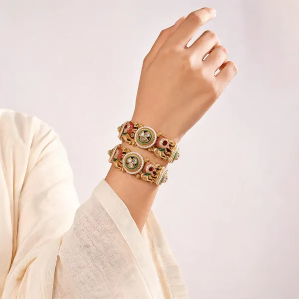 Gold_Tone_Temple_Design_Bangles_for_Women