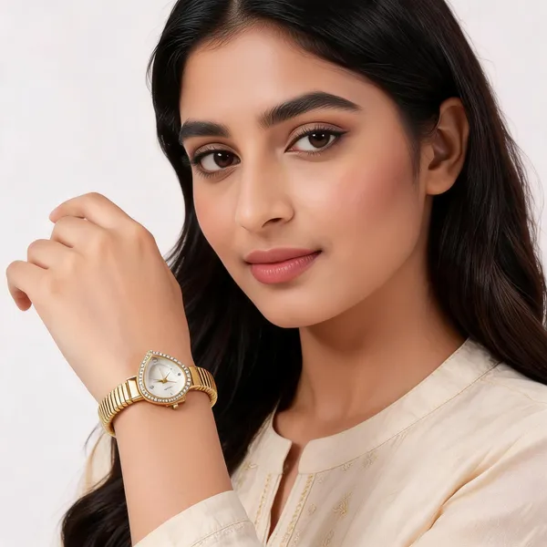 Gold_Tone_Teardrop_Quartz_Watch_for_Women