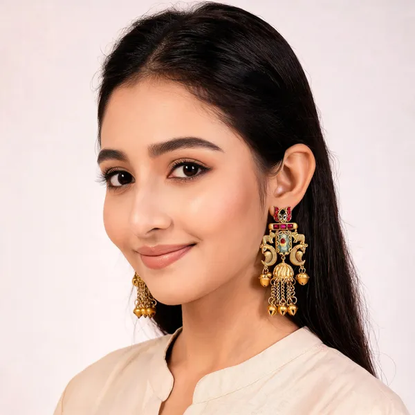 Gold_Tone_Traditional_Jhumka_Earrings_for_Women