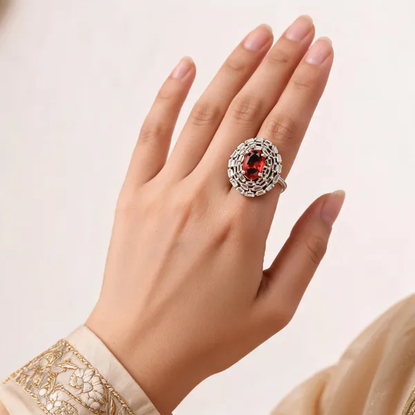 Red_Stone_Statement_Free_size_Ring_for_Women