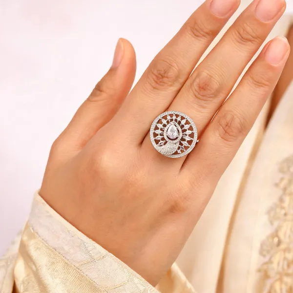 Silver-Tone_Crystal_Free_Size_Ring_for_Women