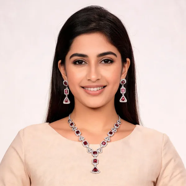 Silver-Toned_Stone_Studded_Necklace_Set_for_Women