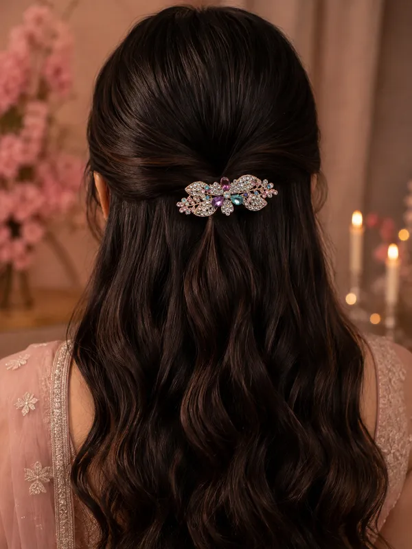 Multicolour_Rhinestone_Hair_Barrette_for_Women