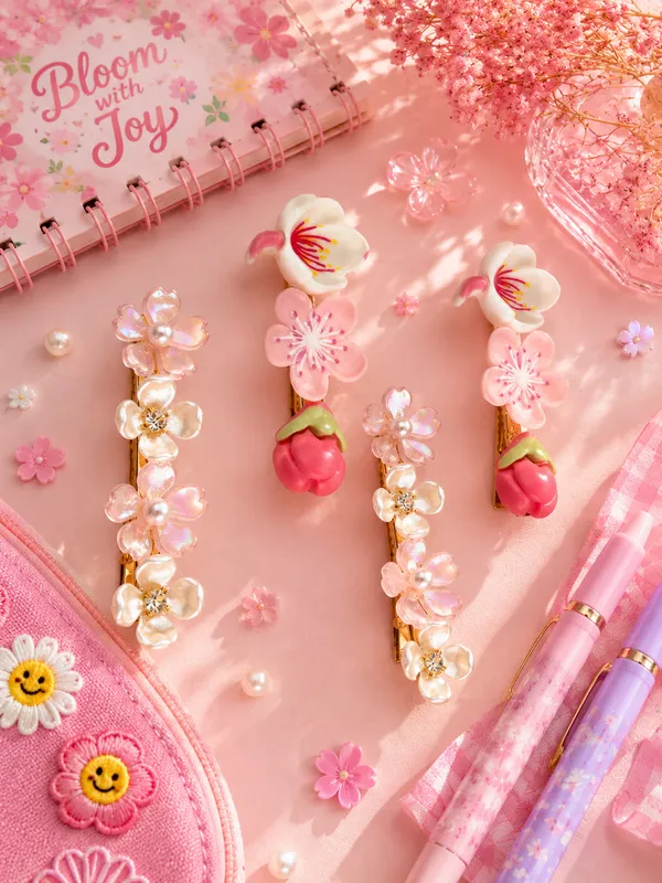 Pink_Floral_Pearl_Hair_Clips_for_Women