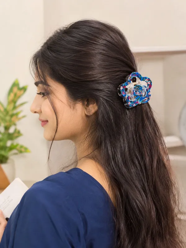 Blue_Acrylic_Floral_Hair_Claw_Clip_for_Women