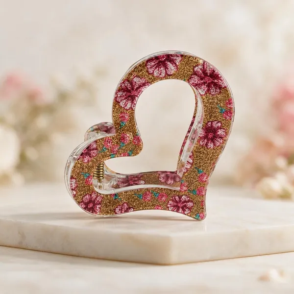 Multicolour_Acrylic_Floral_Catch_Clip_For_Women