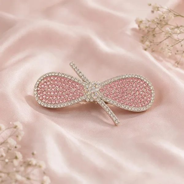 Pink_Rhinestone_Butterfly_Hair_Clip_For_Women