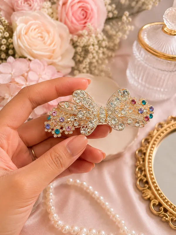 Gold-Tone_Butterfly_Embellished_Hair_Clip_for_Women