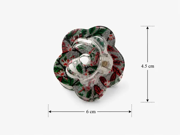 Multicolour_Floral_Hair_Claw_Clip_for_Women