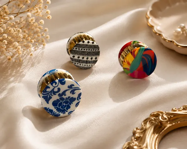 Multicolor_Printed_Round_Hair_Clips_Set_for_Women