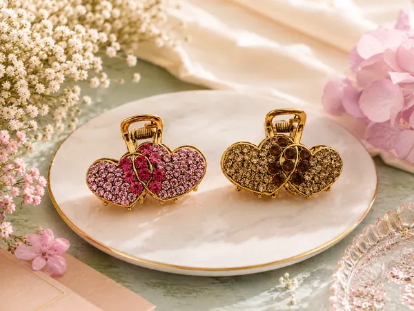 Pink_And_Brown_Rhinestone_Butterfly_Hair_Claw_Clips_For_Women