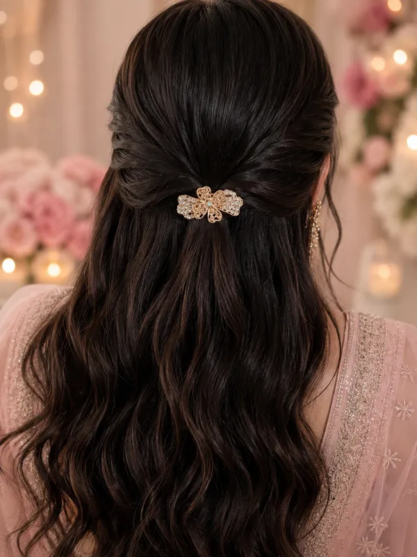 Gold_Tone_Rhinestone_Floral_Hair_Clip_for_Women