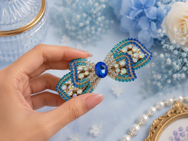 Blue_Crystal_Bow_Hair_Clip_for_Women