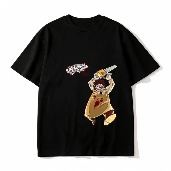 Chainsawman_240_GSM_French_Terry_Cotton_Unisex_T-Shirt