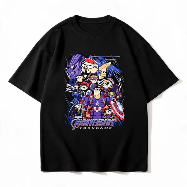 Friendly_Heroes_240_GSM_French_Terry_Cotton_Unisex_T-Shirt
