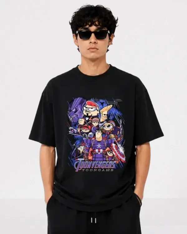 Friendly_Heroes_240_GSM_French_Terry_Cotton_Unisex_T-Shirt