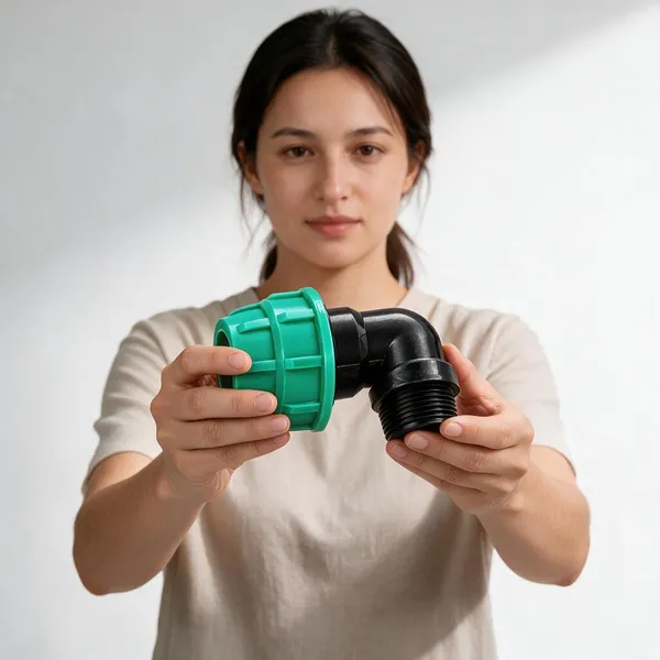 PREMIUM_QUALITY_HEAVY_DUTY_COMP_ELBOW_FOR_HDPE_PIPE_40MM