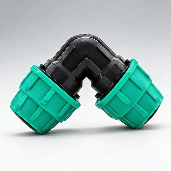 PREMIUM_QUALITY_HEAVY_DUTY_COMP_ELBOW_TWO_CAP__FOR_HDPE_PIPE_50MM