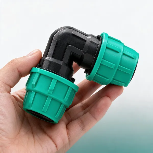 PREMIUM_QUALITY_HEAVY_DUTY_COMP_ELBOW_TWO_CAP__FOR_HDPE_PIPE_63MM