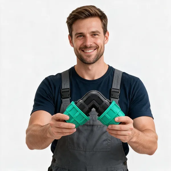 PREMIUM_QUALITY_HEAVY_DUTY_COMP_ELBOW_TWO_CAP__FOR_HDPE_PIPE_75MM