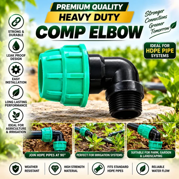 PREMIUM_QUALITY_HEAVY_DUTY_COMP_ELBOW_FOR_HDPE_PIPE_50MM