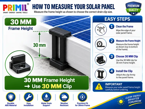 PRIMIL_SOLAR_PANEL_ABS_CLIP_30MM_PACK_OF_20