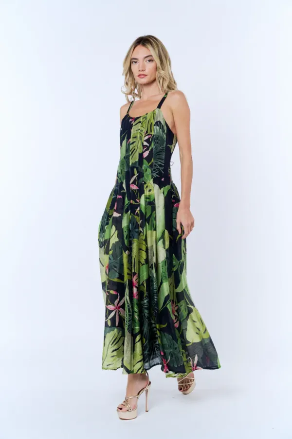 Tropical_Printed_Voile_Scoop_Neck_Sleeveless_Maxi_Dress