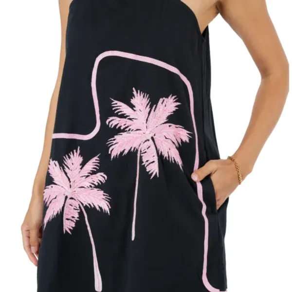 Dewa_Beaded_Palm_Mini_Dress