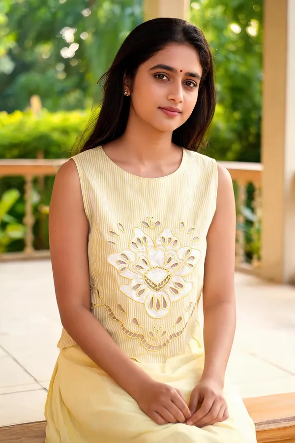 Yellow_Cotton_Sleeveless_Striped_Embroidered_Top_For_Women