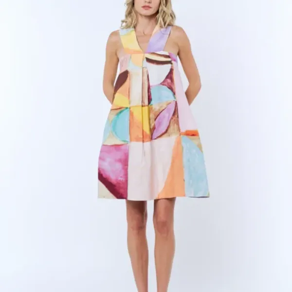 Arya_Abstract_Print_Cotton_Sleeveless_Mini_Dress
