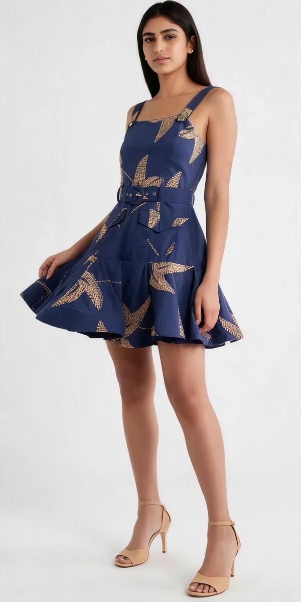 Blue_Cotton_Fit_And_Flare_Embroidered_Mini_Dress_For_Women