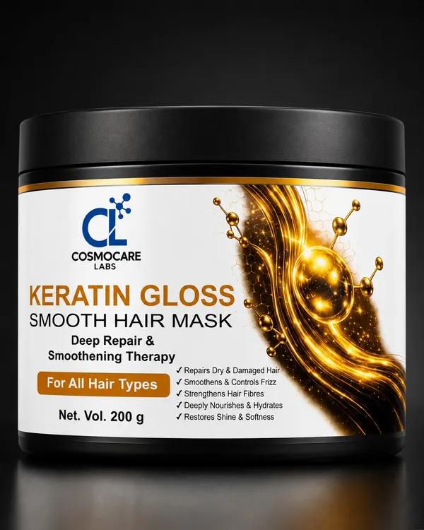 Cosmocare_Labs_Keratin_Gloss_Smooth_Hair_Mask_500gm