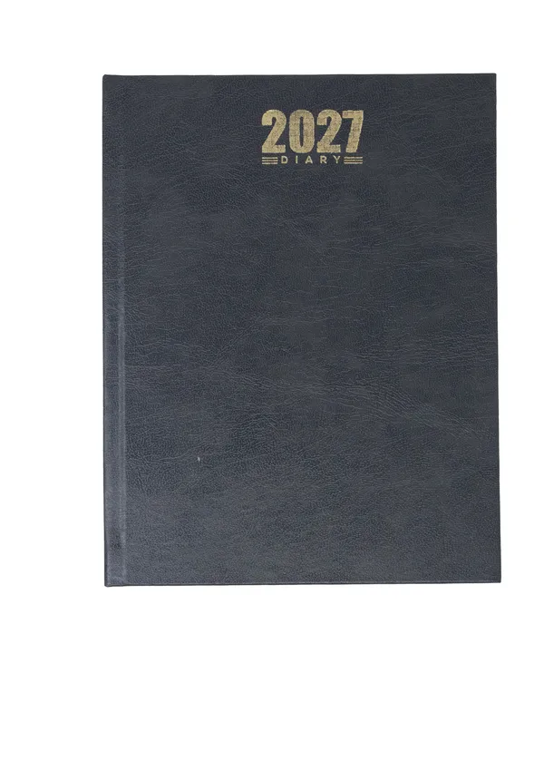 Grey_Pu_Hardcover_Gold_Accent_2021_Ruled_Diary