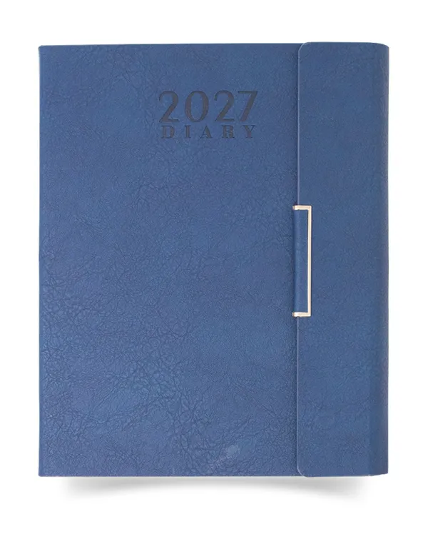Blue_Pu_Cover_Embossed_2027_Diary_With_Strap_Closure