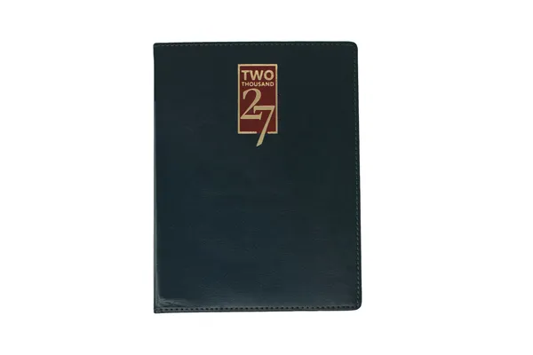 Black_Pu_Cover_Gold_Emblem_2027_Hardcover_Diary