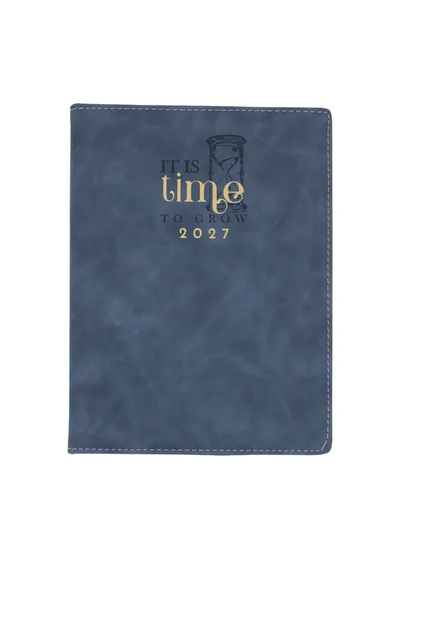 Blue_Pu_Cover_Hourglass_Print_2027_Dated_Planner_Diary