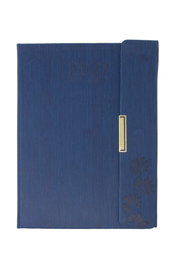 Blue_Pu_Textured_Floral_2021_Ruled_Diary