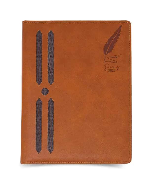 Brown_Leather_Finish_Pu_Cover_2027_Ruled_Diary