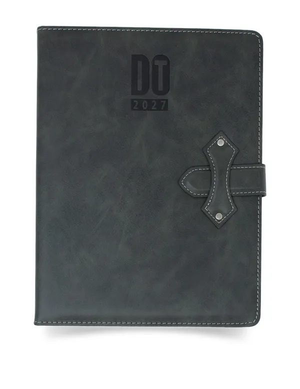 Black_Leather_Look_Strap_Closure_2027_Diary_365_Pages