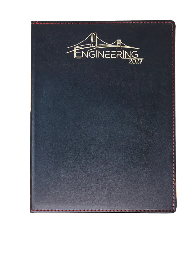 Black_Pu_Cover_Engineering_2027_Hardcover_Diary