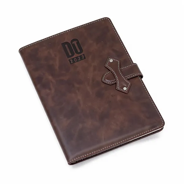 Brown_Hardcover_Strap_Closure_Diary_365_Pages
