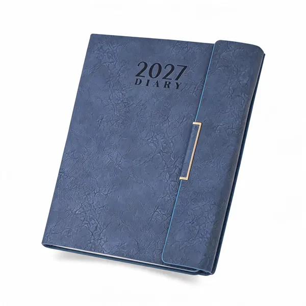 Blue_Pu_Cover_Textured_2027_Diary_Gold_Closure