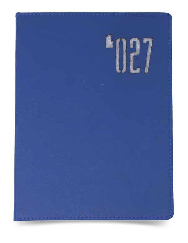 Blue_Smooth_Pu_Cover_2027_Ruled_Diary