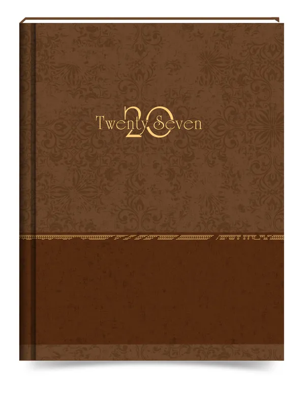 Brown_Embossed_Floral_Hardcover_2027_Ruled_Diary