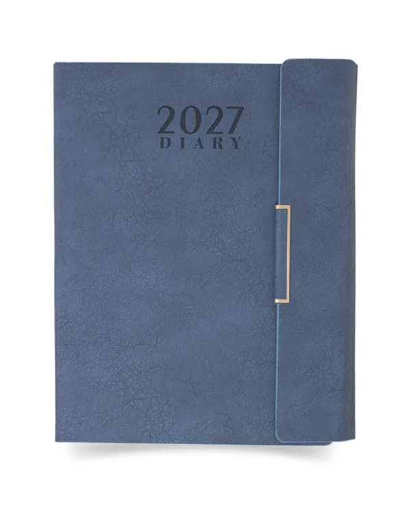 Blue_Pu_Cover_Textured_2027_Diary_Gold_Closure