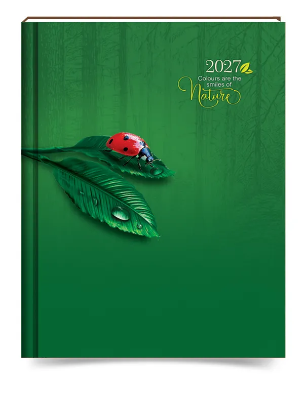 Green_Nature_Leaf_Print_Paper_Cover_2027_Ruled_Diary